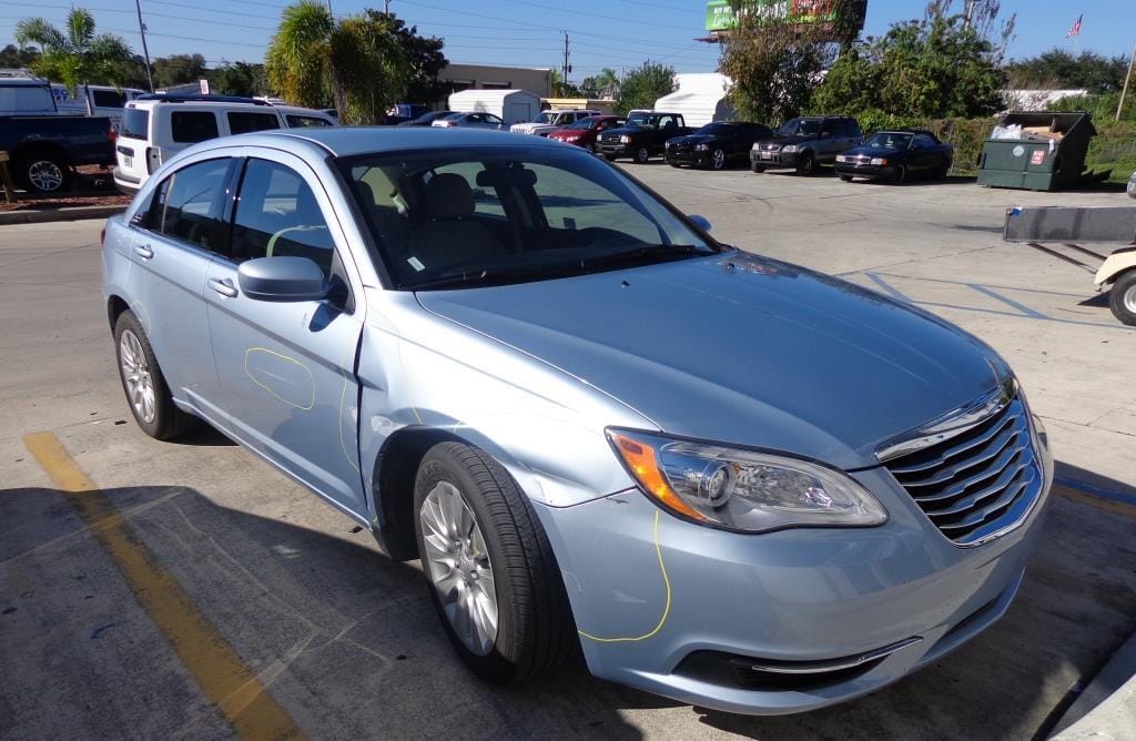 Auto Body Shop Ft Pierce before chrysler bodyshop