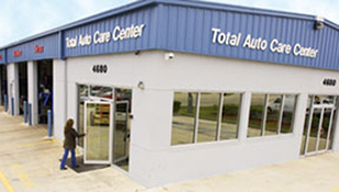 about us total auto care center building after