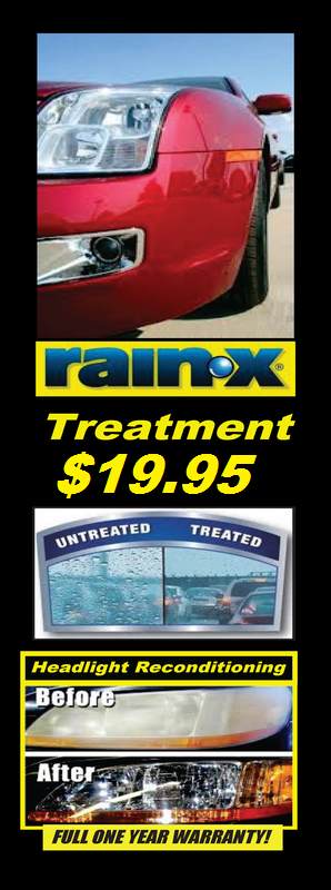 Car Detailing Service Ft Pierce rainx